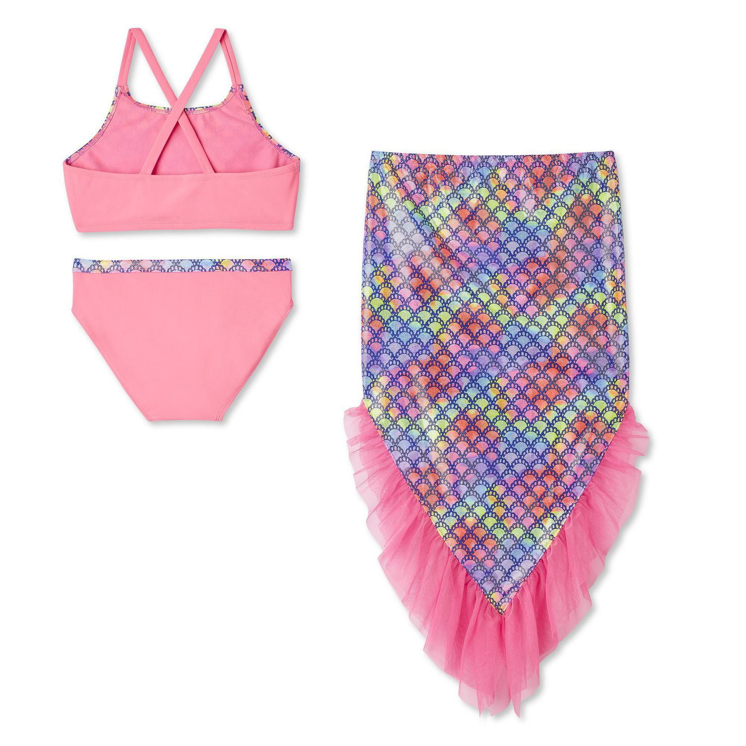 George Girls' Mermaid Skirt Set