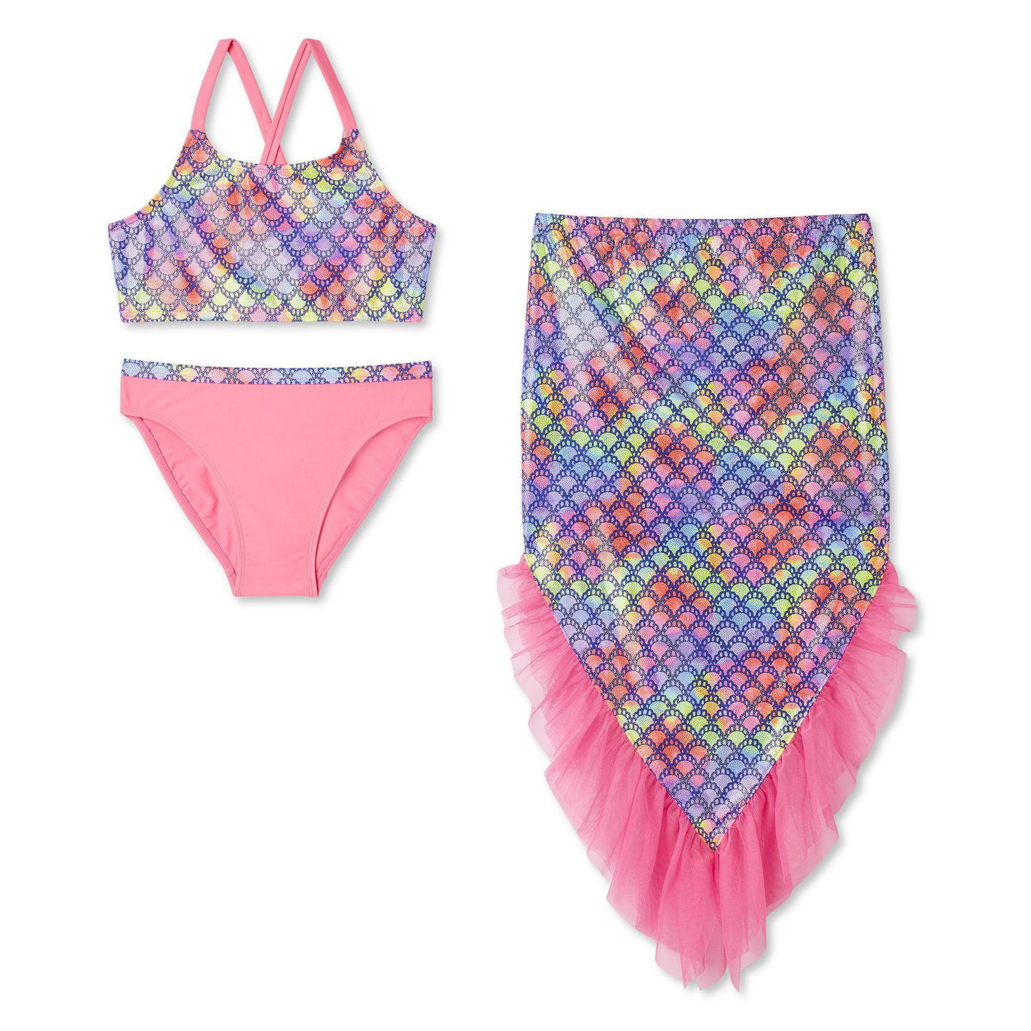 George Girls' Mermaid Skirt Set