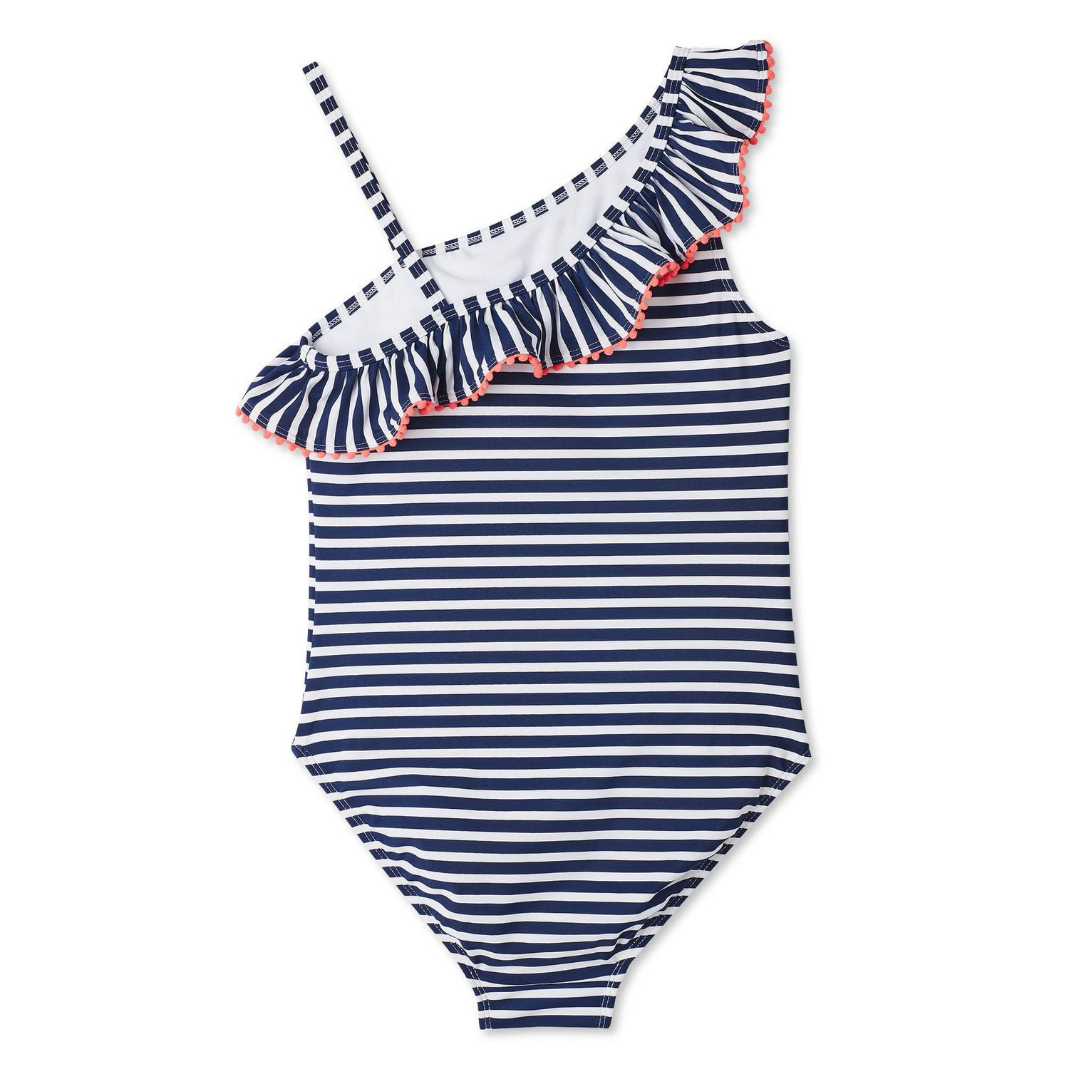 George Girls' 1-Piece Ruffle Panel Swimsuit