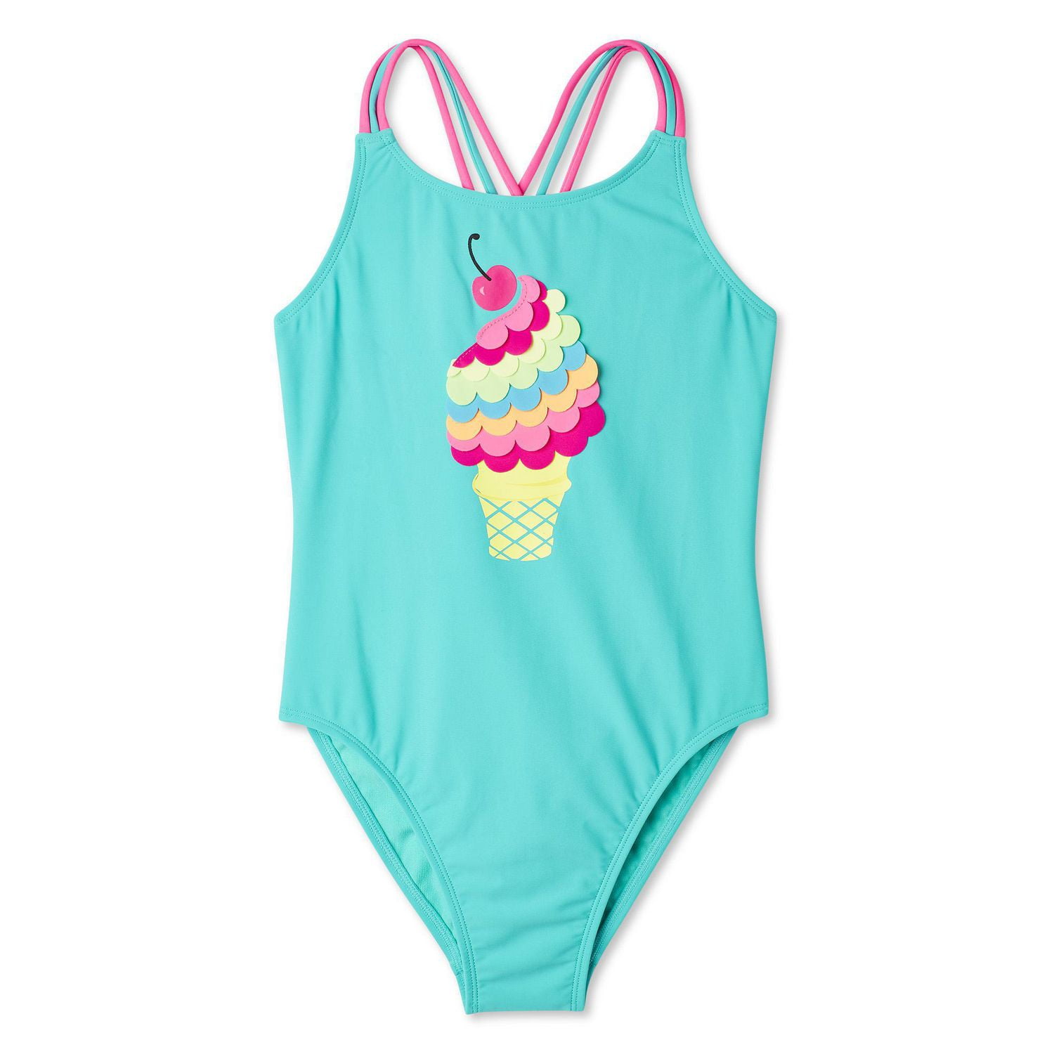 George Girls' Ice Cream Swimsuit Set
