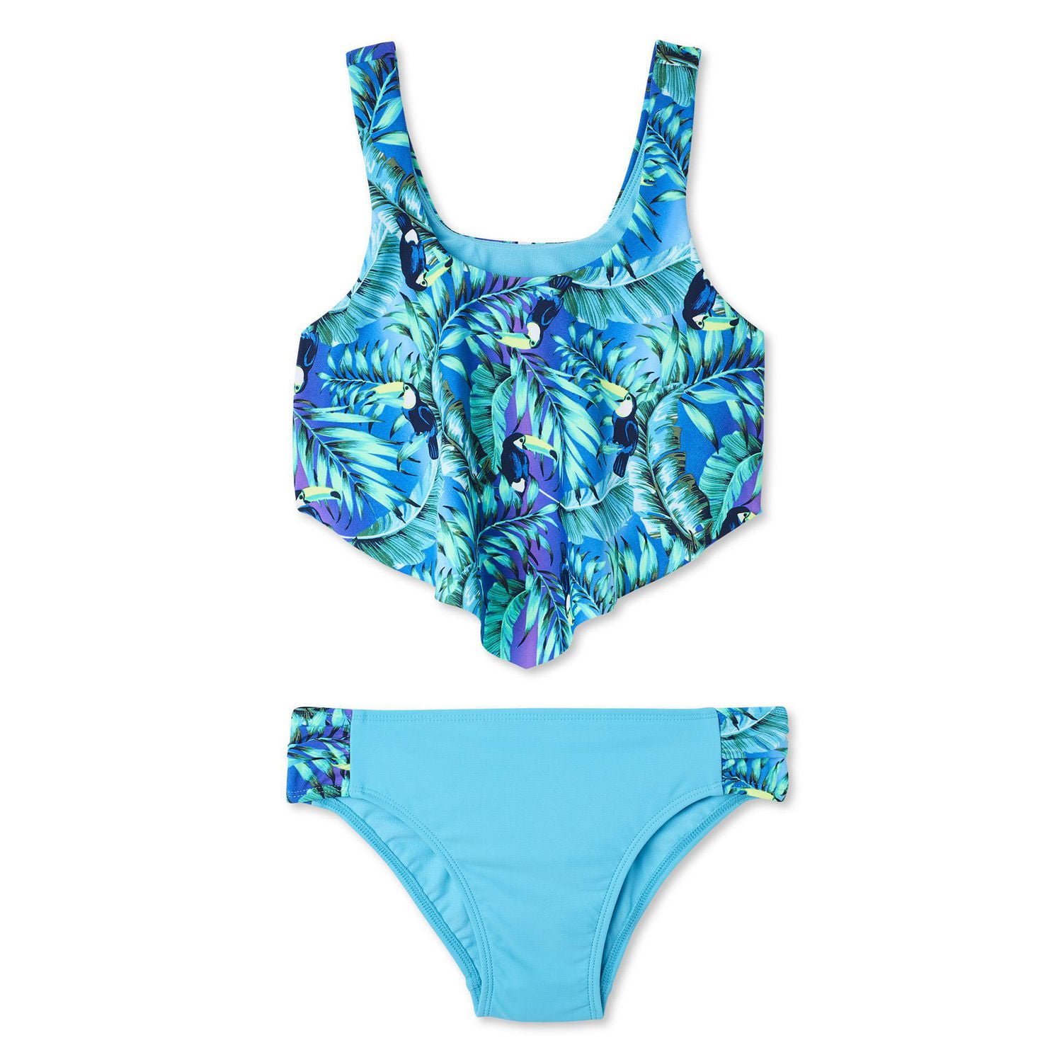 Girls' Tropical Swim Set Walmart Canada