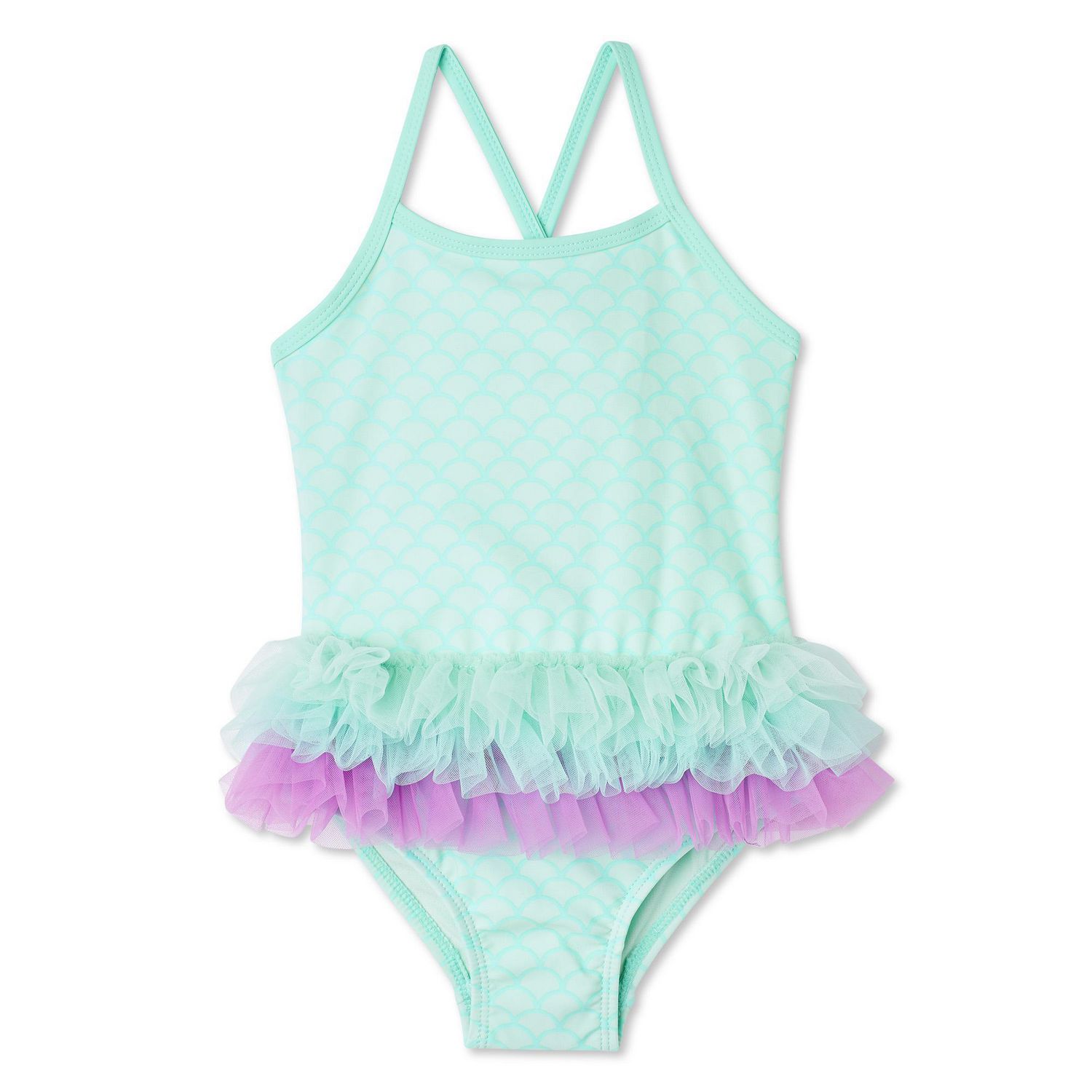 Toddler Girls' Mermaid Tutu Swimsuit Walmart Canada