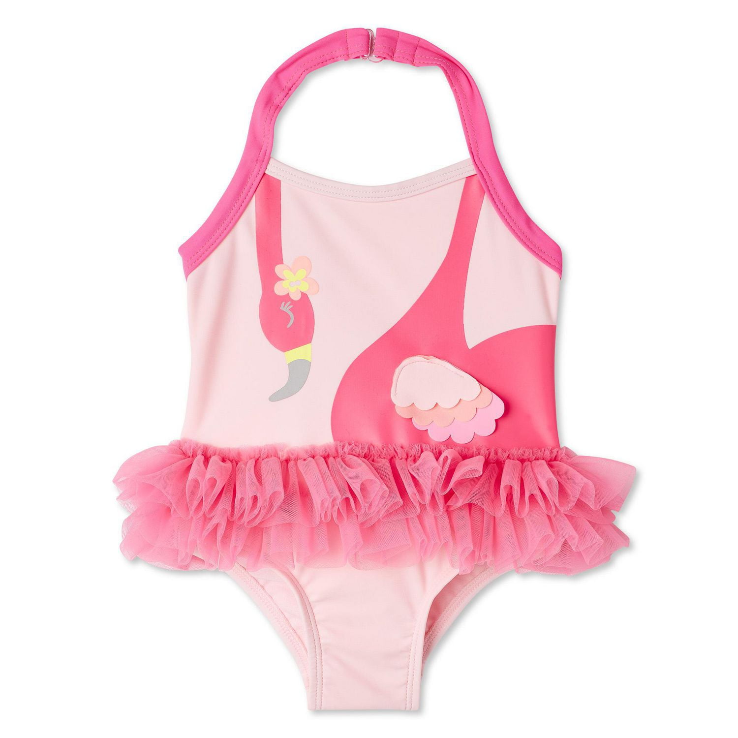 Baby Girls' Flamingo Tutu Swimsuit Walmart Canada