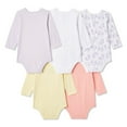 thumbnail image 2 of George Baby Girls' Bodysuit 5-Pack, 2 of 2