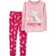 Pyjama 2 pièces pour tout-petit Fille Coton de  Child of Mine made by Carter’s – chats – image 1 sur 1