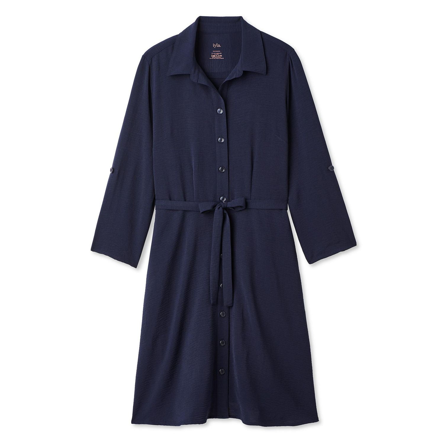 Robe à col chemisier Iyla pour femmes