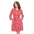 thumbnail image 1 of Iyla Women's Shirt Collar Dress, 1 of 6