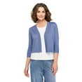 thumbnail image 1 of Iyla Women's 3/4 Sleeve Knit Shrug, 1 of 6