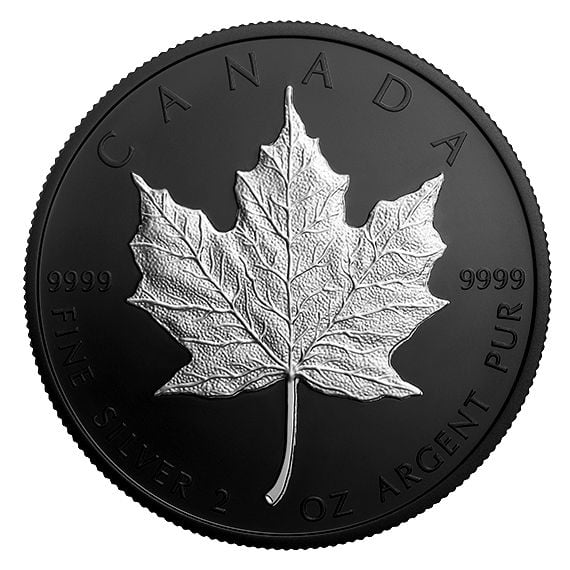 2 oz. Fine Silver Coin Special Edition Silver Maple Leaf Walmart Canada
