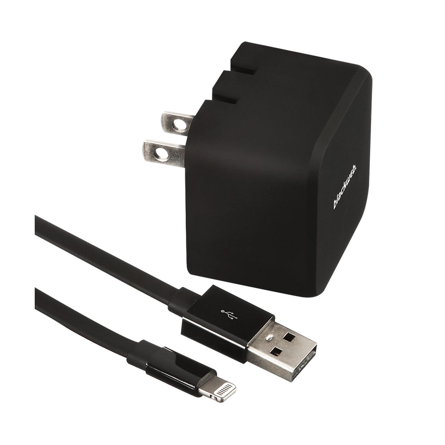 blackweb 3.1A Dual Port Lightning Wall Charger Walmart Canada