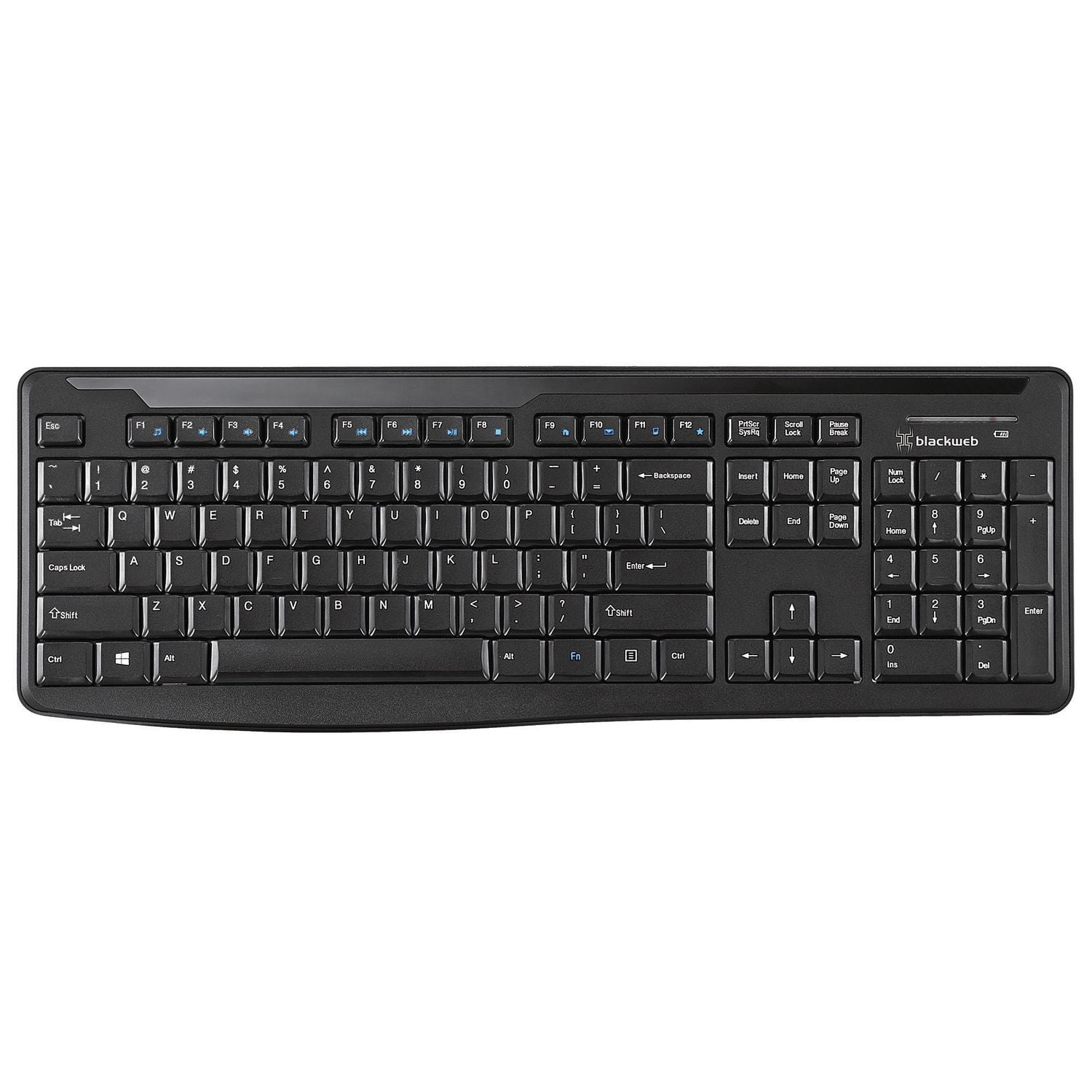 blackweb wireless silent keyboard