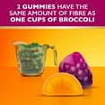 thumbnail image 3 of Metamucil, Fibre + Probiotics Gummy Supplement for Digestive Health, Plant Based, Fruit Flavoredummies, 3 of 9