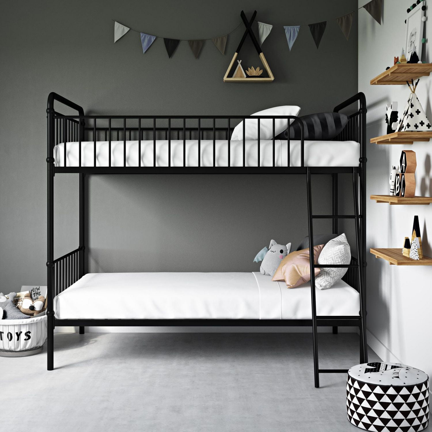 Better homes twin bunk bed discount