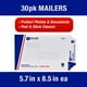 Envoi de photo / document en aggloméré Seal-It Mail & Ship, 5,7 pouces x 8,5 pouces, paquet de 30 – image 3 sur 6