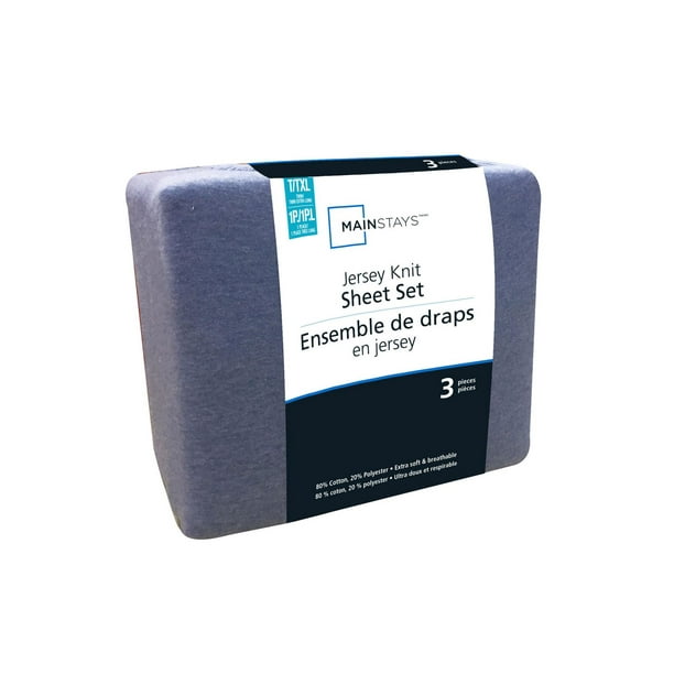 Mainstays Jersey Knit Sheet Set Walmart.ca
