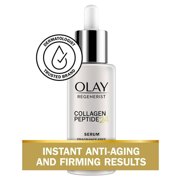 Olay Regenerist Collagen Peptide 24 Serum, Fragrance-Free