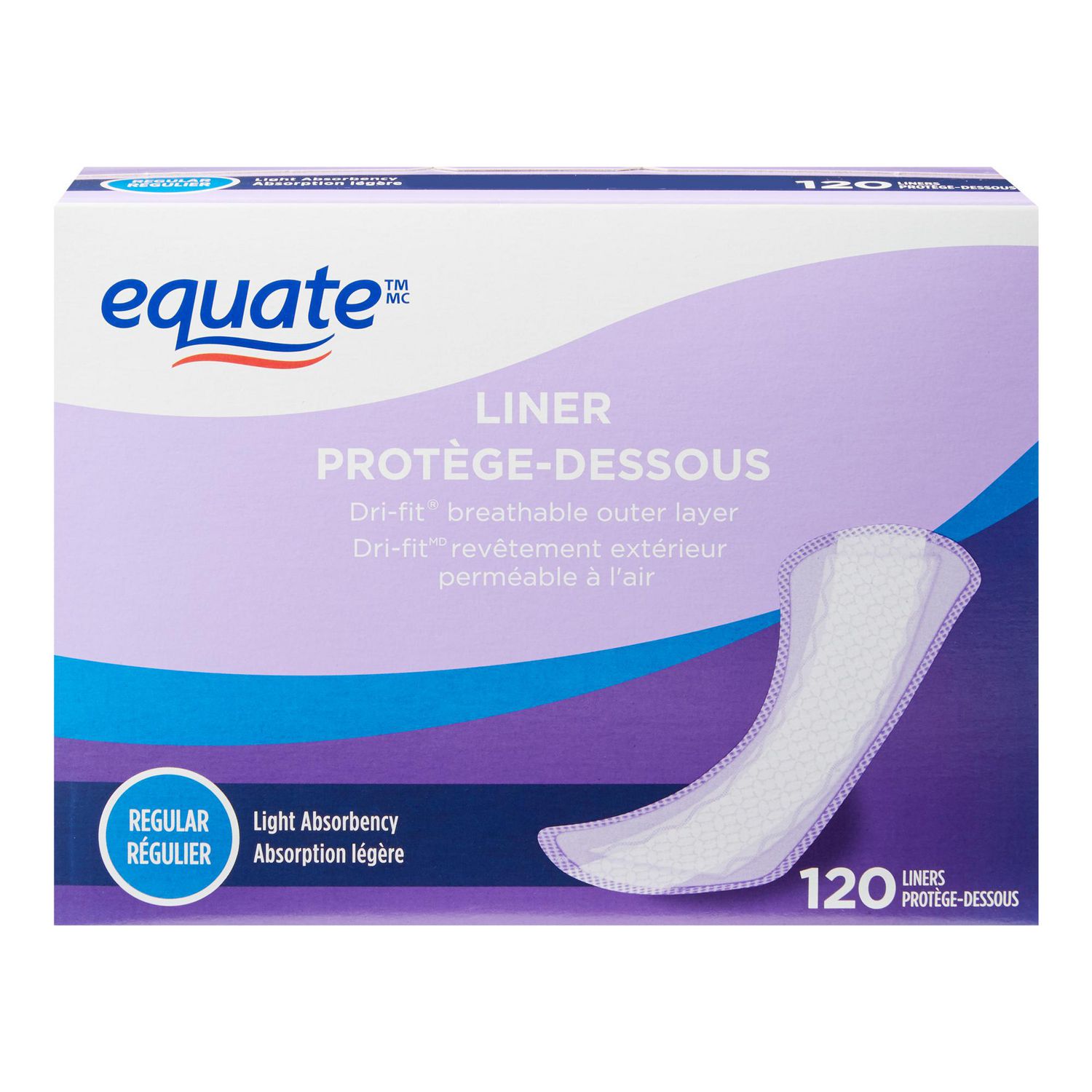 Equate ComfortShape Extra Long Pantiliners, 93ct, Compare to Carefree Body  Shape Pantiliners price in UAE,  UAE