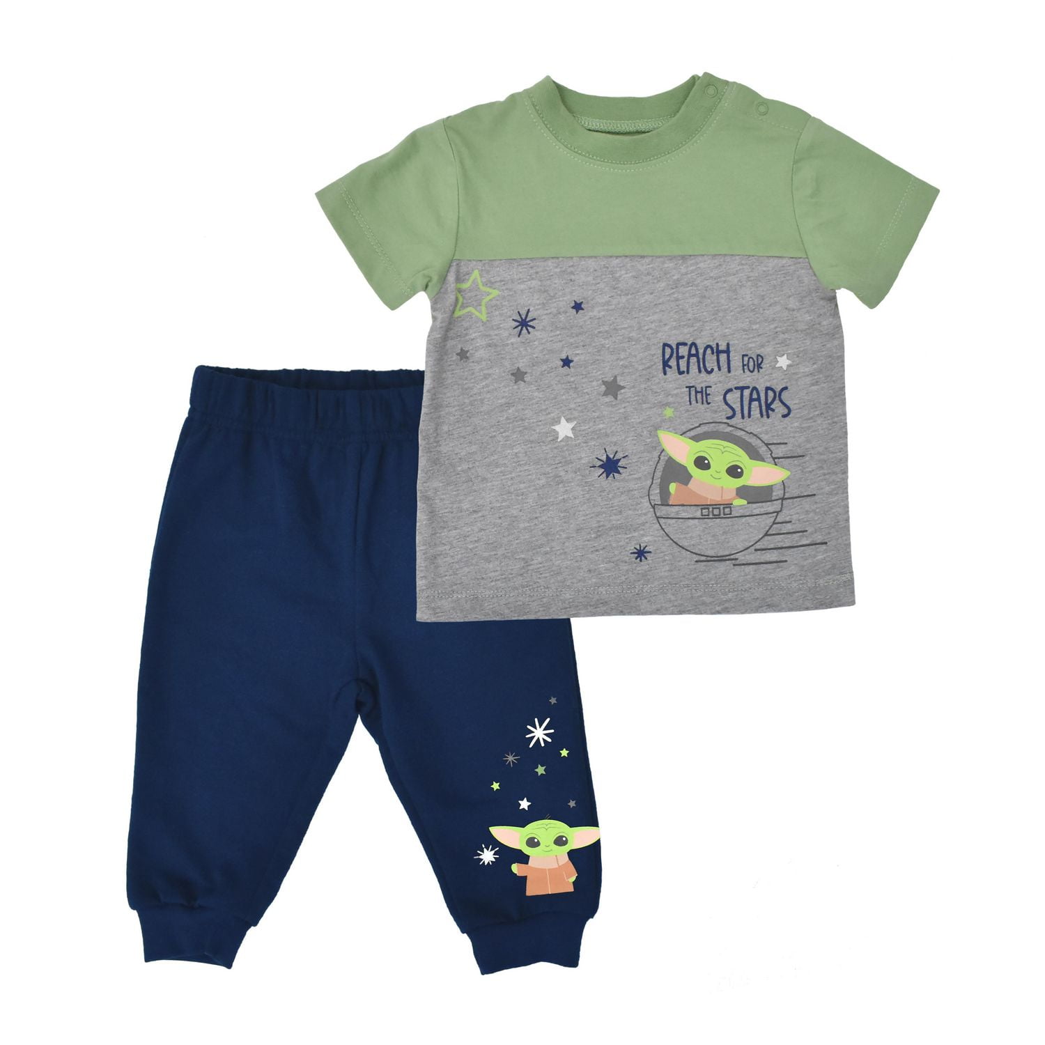 Star Wars Bébé Yoda ensemble pantalon jogger pour garçons