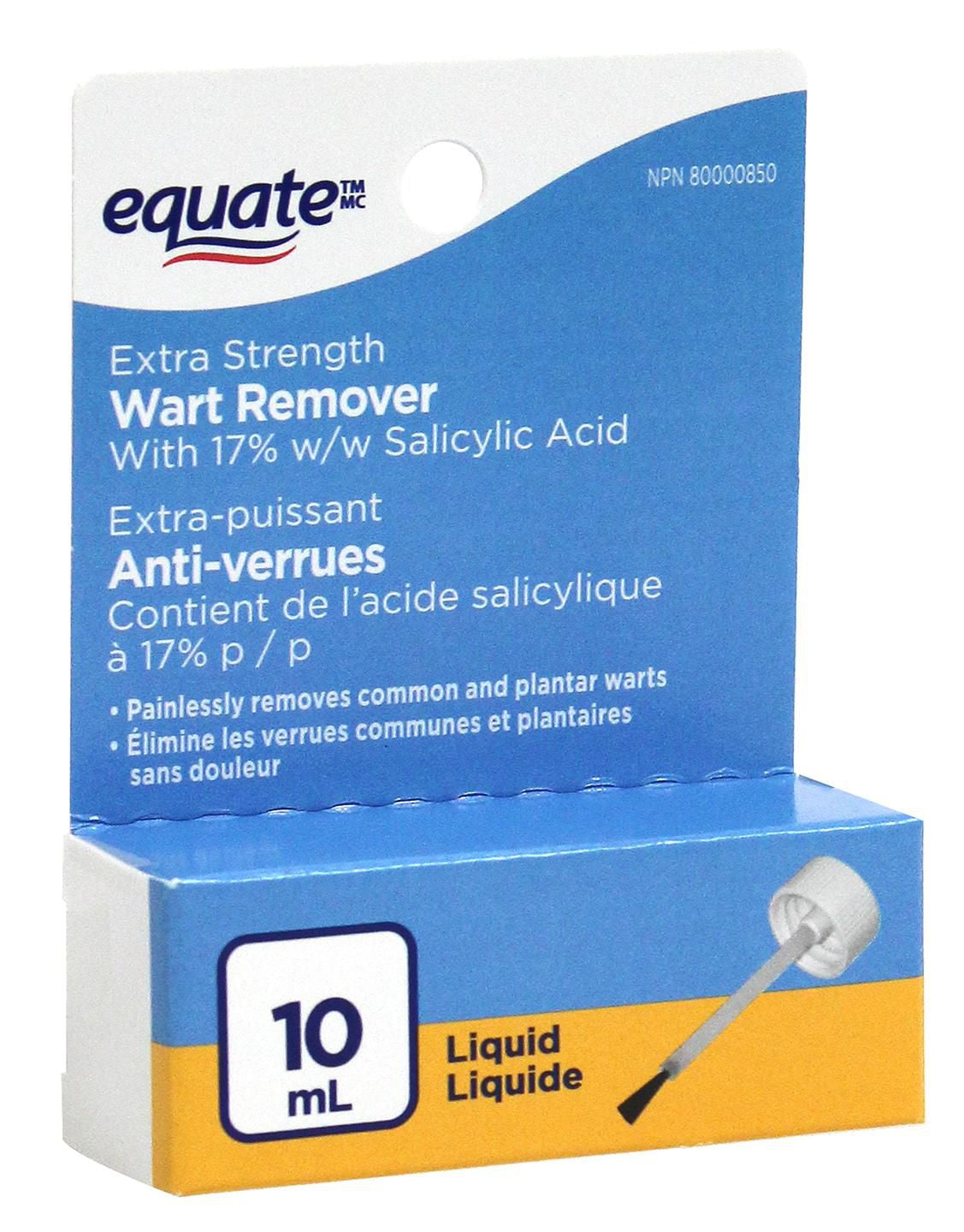 Equate Extra Strength Liquid Wart Remover, 10mL Liquid