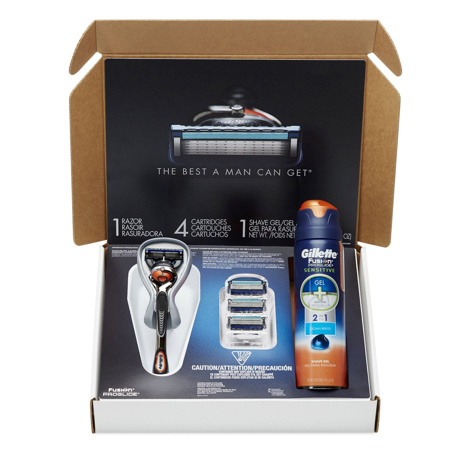 Gillette® Fusion® ProGlide® Shaving Kit Walmart Canada