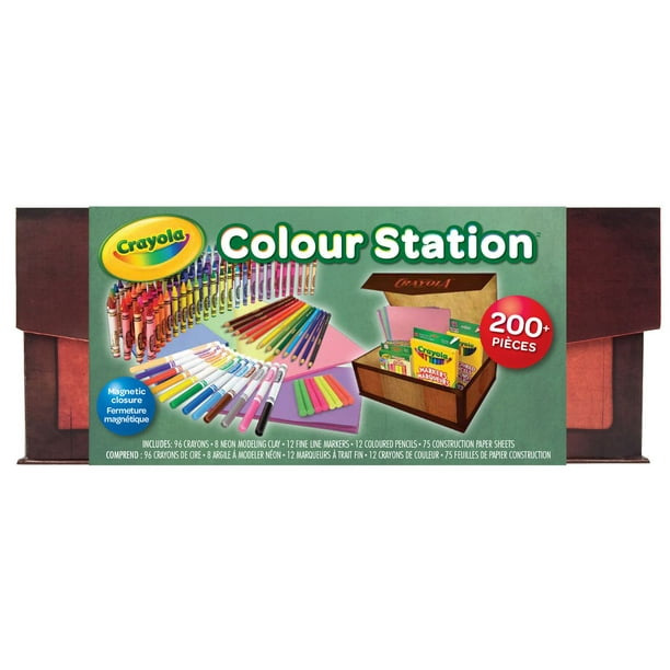 Boîte station des couleurs de Crayola