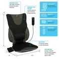 thumbnail image 2 of Backrest Support Driver's Seat Cushion with Massage, 2 of 5