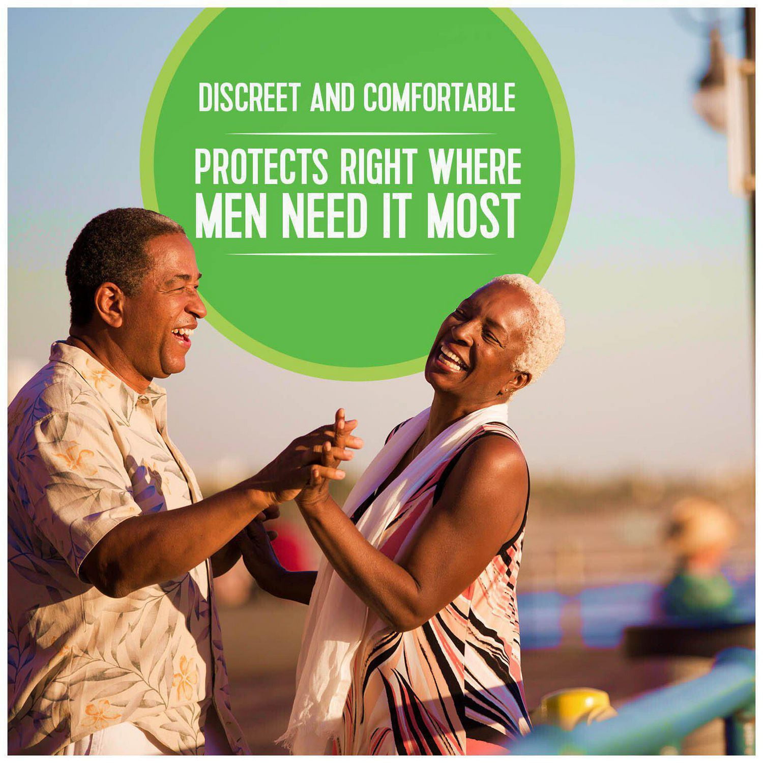 Protections contre l’incontinence Depend pour hommes, absorption maximale