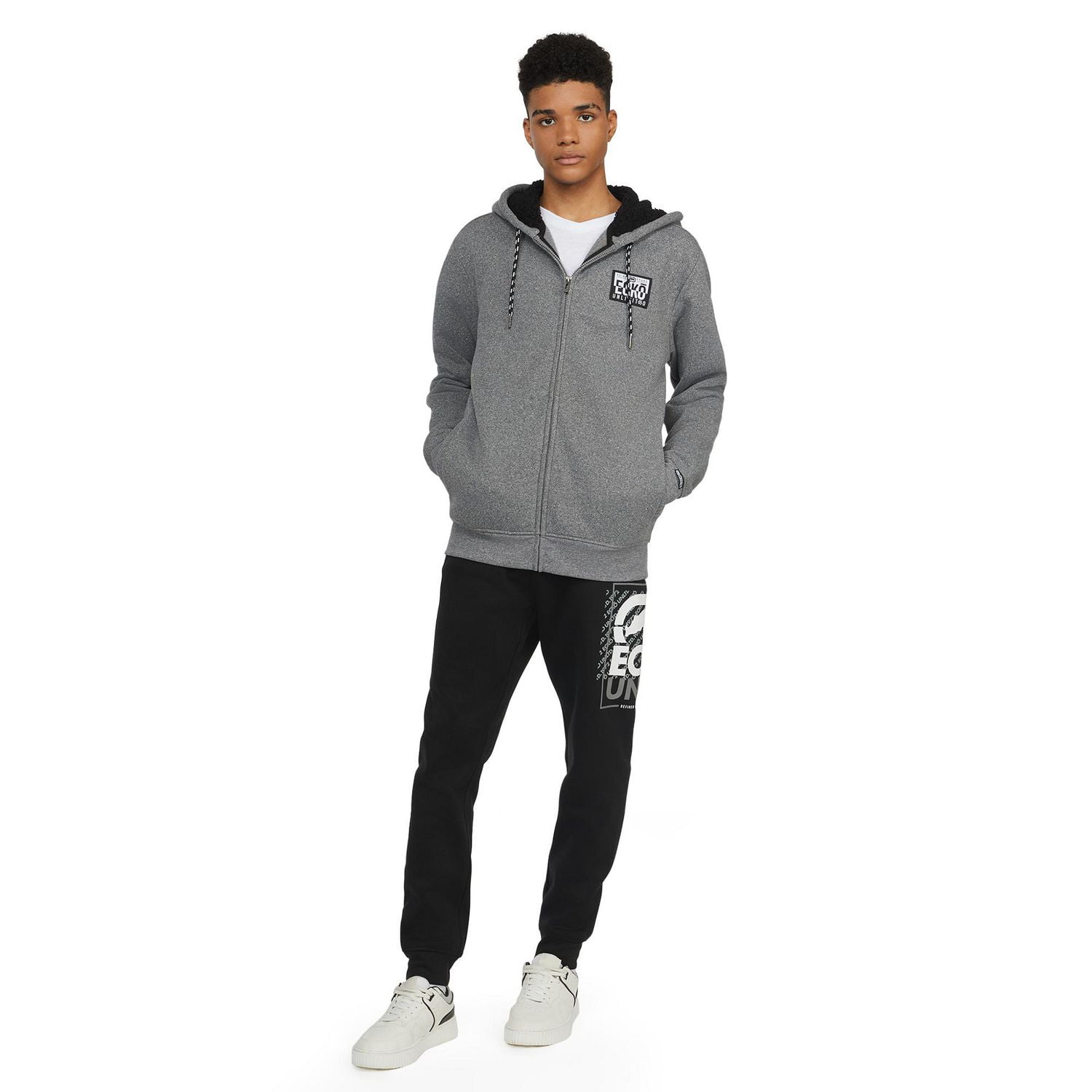 ECKO UNLTD Nomad Zip Up Sherpa Hoodie