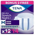 thumbnail image 1 of TENA PROskin Stretch Night Brief M, 12+2, 14 count, 1 of 9