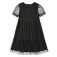 thumbnail image 1 of George Girls' Tiered Mesh Dress, 1 of 2