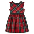 thumbnail image 1 of George Girls' Plaid Dress, 1 of 2