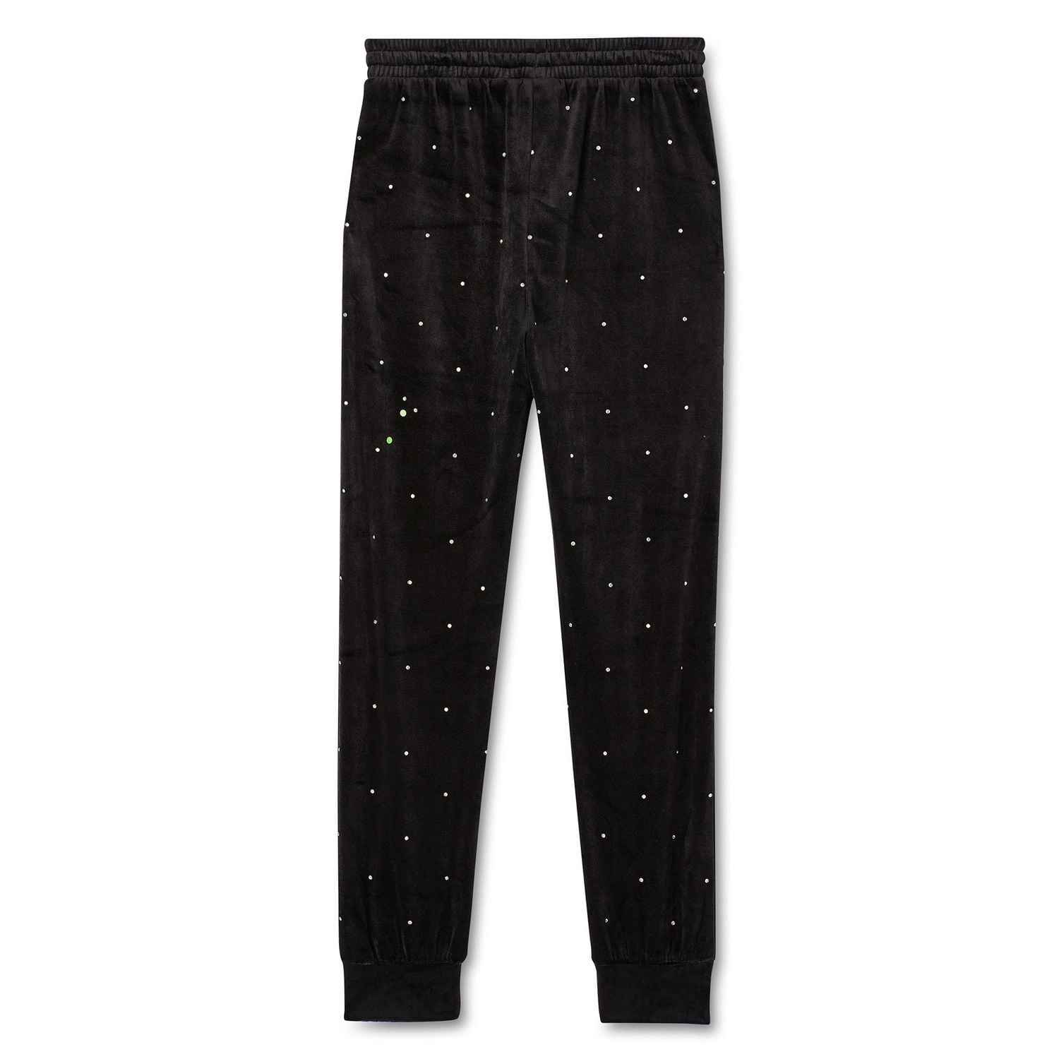 George Girls' Velour Jogger with Rhinestones