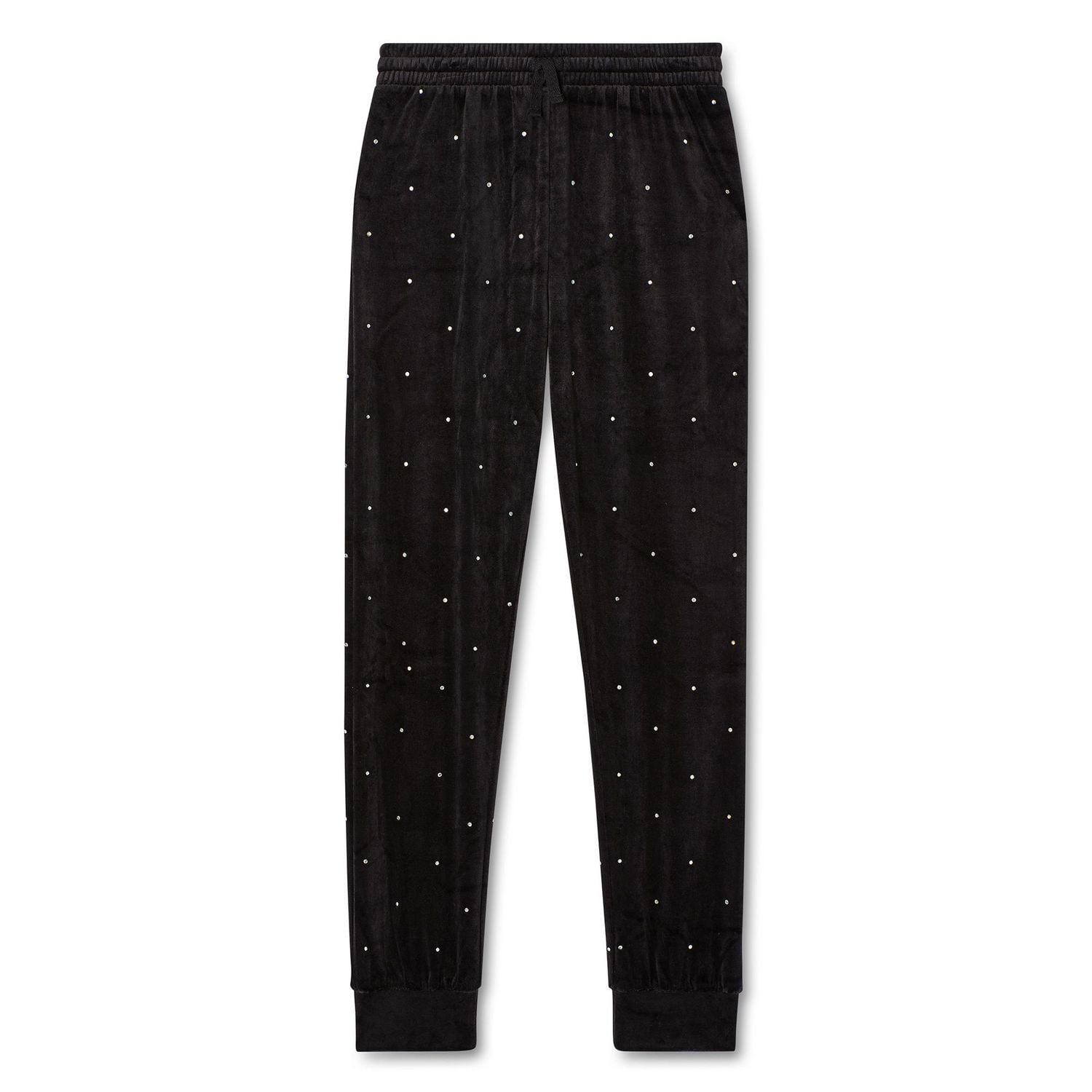 George Girls' Velour Jogger with Rhinestones