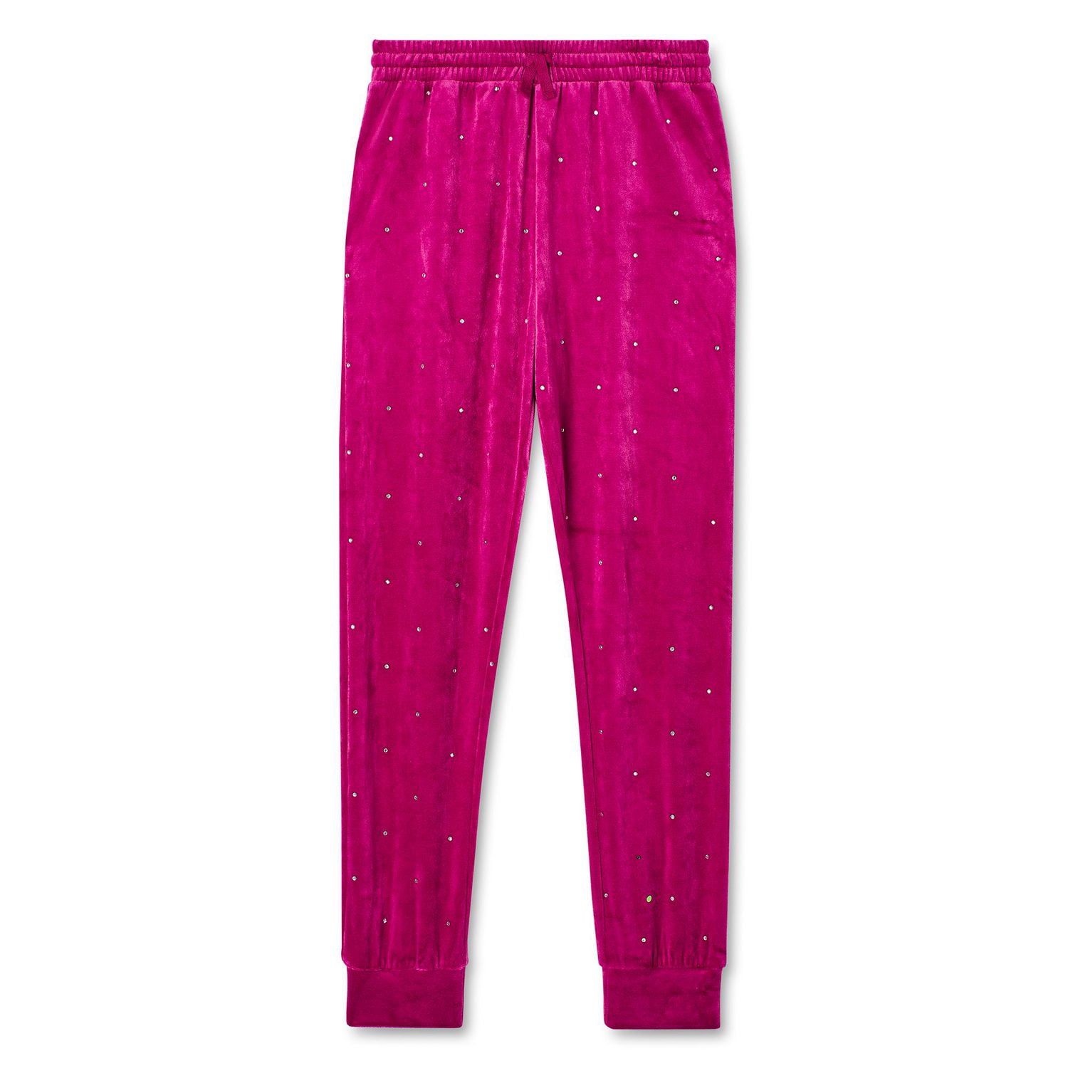 George Girls' Velour Jogger with Rhinestones