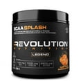thumbnail image 1 of Revolution Nutrition, BCAA Splash, BCAA Powder, Post Workout, 7100 Mg of Branched Chained Amino Acid, 1000 mg Citrulline Malate, 46 Servings, Vegan Formula, Calorie Free, Lactose Free, Muscle Recovery, Candy Peach (280g), 1 of 6