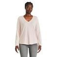 thumbnail image 1 of George Women's V-Neckline Long Sleeve Tee, 1 of 6