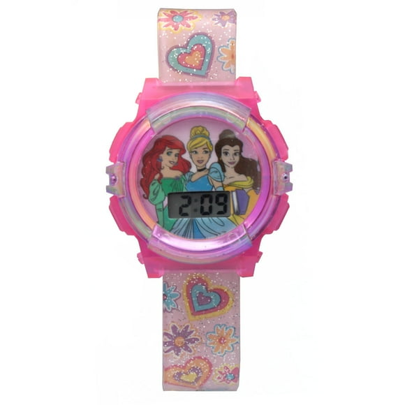 Montre digitale Princess pour enfants avec cadran clignotant