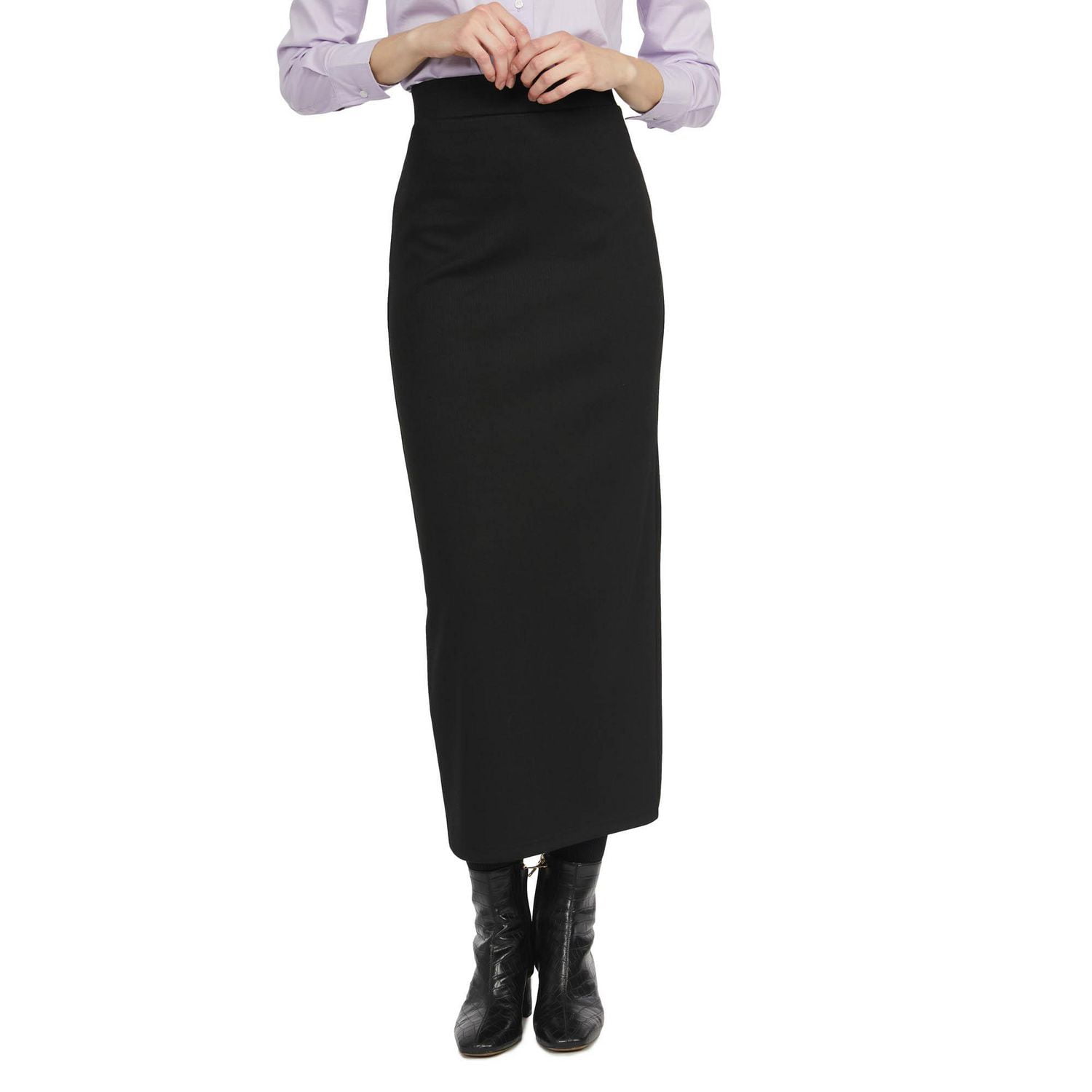 Mexx Women’s Sweater Knit Ribbed Skirt