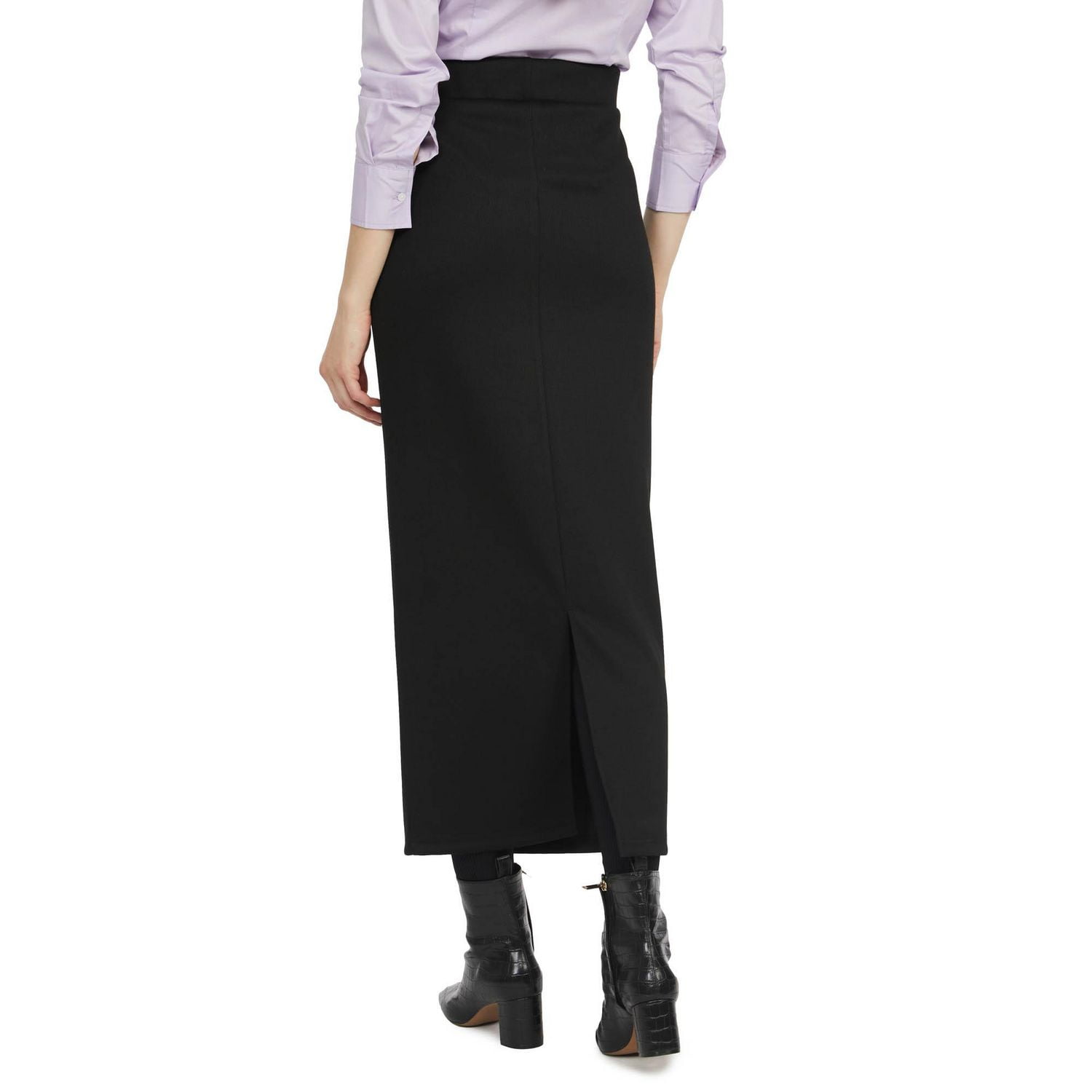 Mexx Women’s Sweater Knit Ribbed Skirt