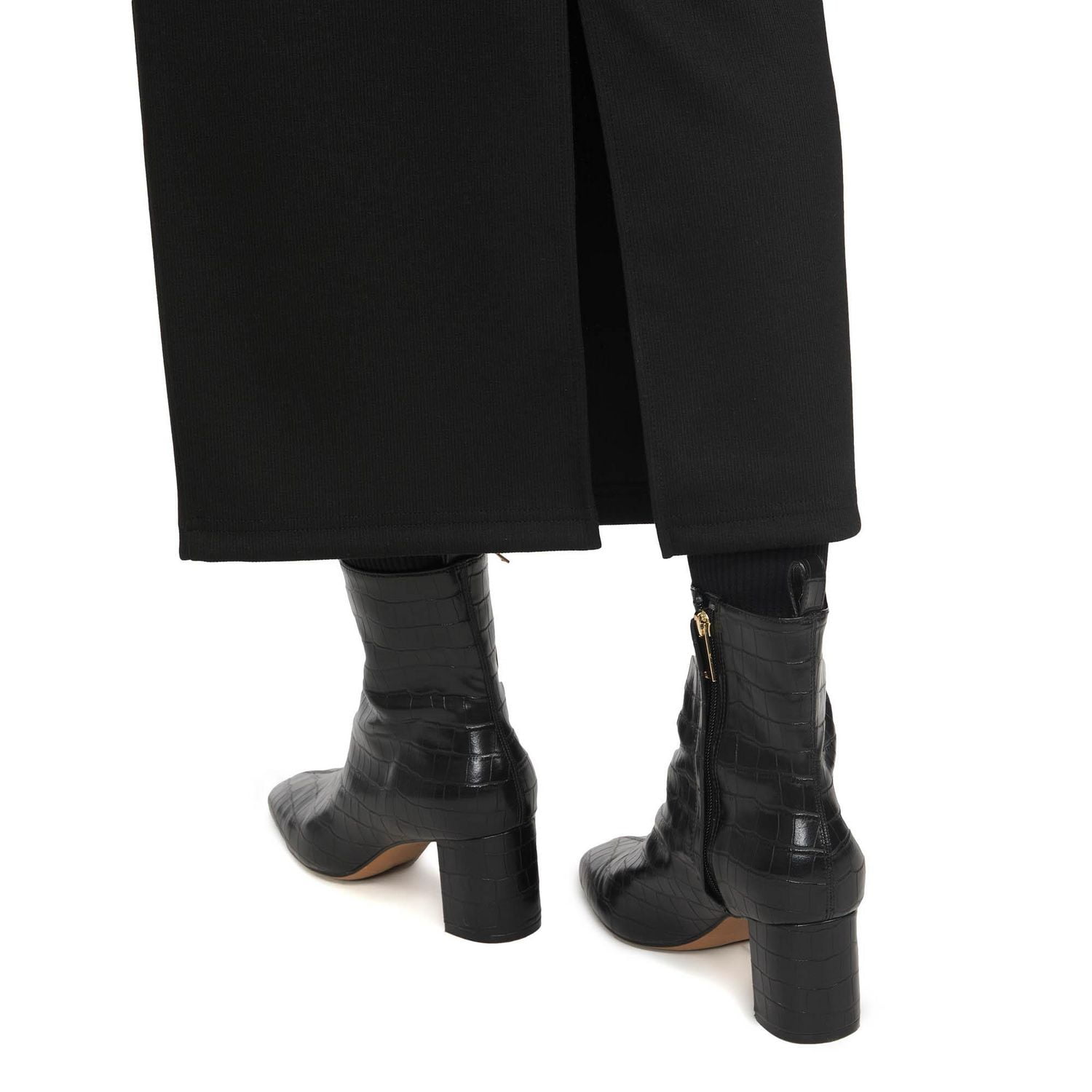 Mexx Women’s Sweater Knit Ribbed Skirt