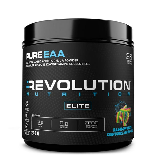 Revolution Nutrition Pure EAA Powder – 240g (26 Servings)