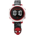 thumbnail image 1 of Spiderman LED Watch with 3D mask on strap, 1 of 3