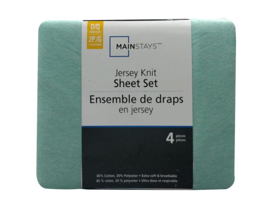 Mainstays Jersey Sheet Set | Walmart Canada