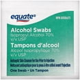 thumbnail image 4 of Equate Alcohol Swabs, Isopropyl Alcohol 70% v/v USP, One Size, 4 of 6