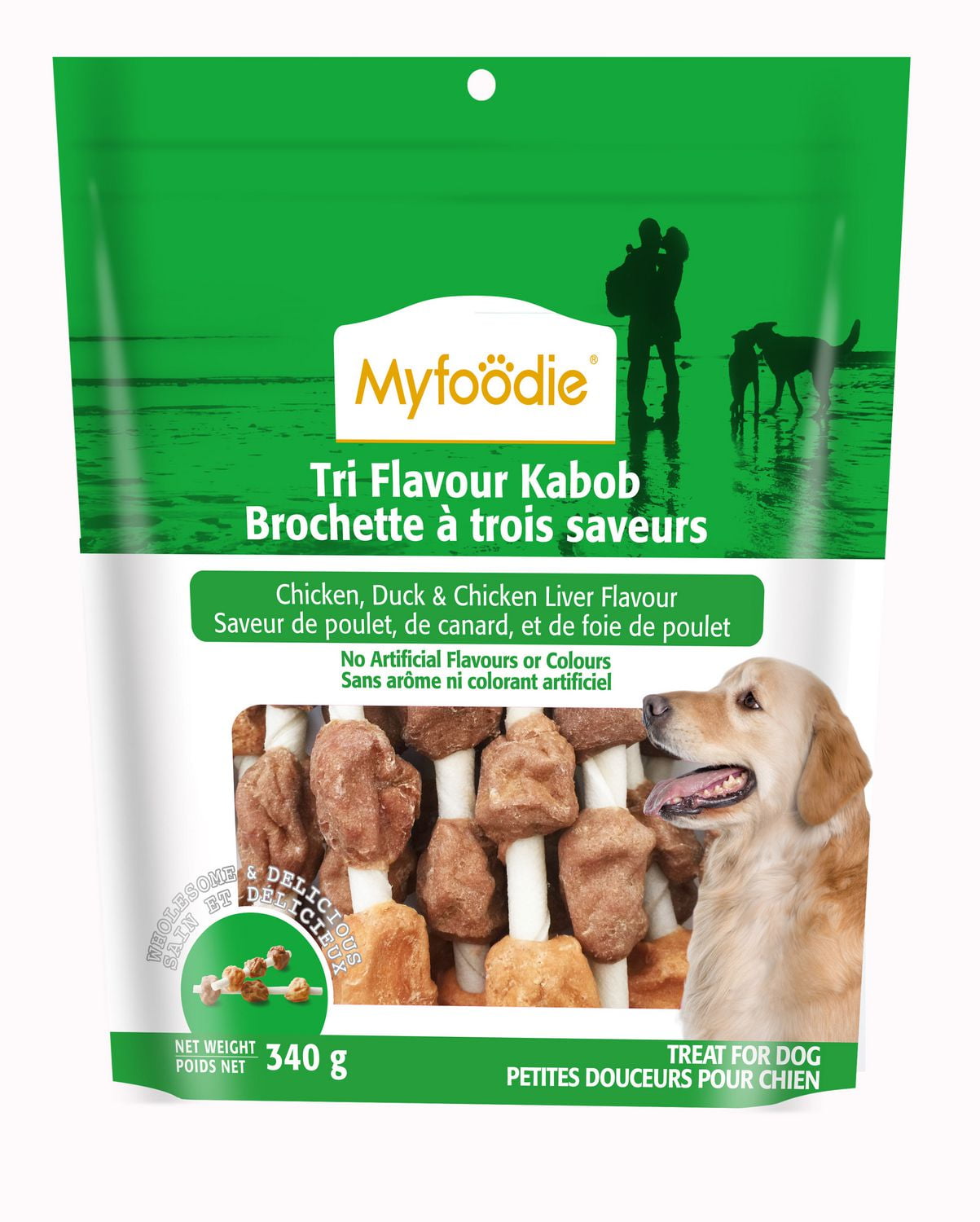 Myfoodie Tri Flavour Kabob Dog Treat Walmart Canada