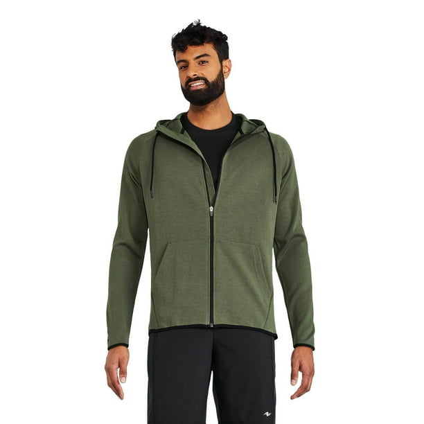 Athletic Works Men's Full-Zip Tech Fleece Hoodie - Walmart.ca