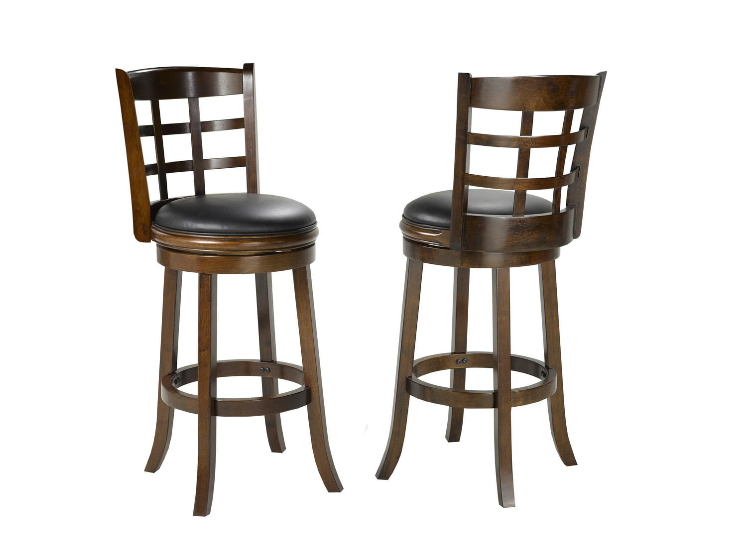 Brassex Inc Manchester 29" bar Stool, Set of 2, Espresso Walmart Canada