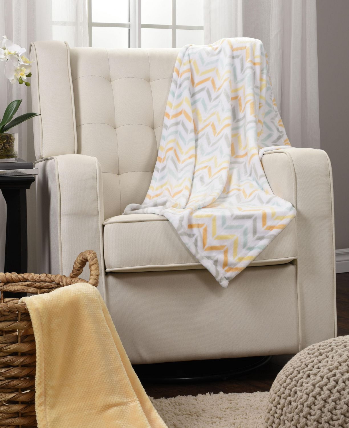 Baby's First by Nemcor 2 Pack Baby Blanket Yellow Walmart Canada