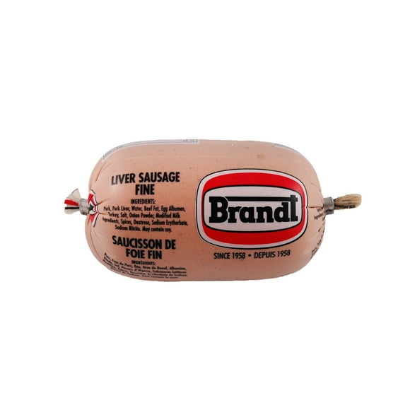 Brandt's Fine Liver Sausage, Fine Liver Sausage