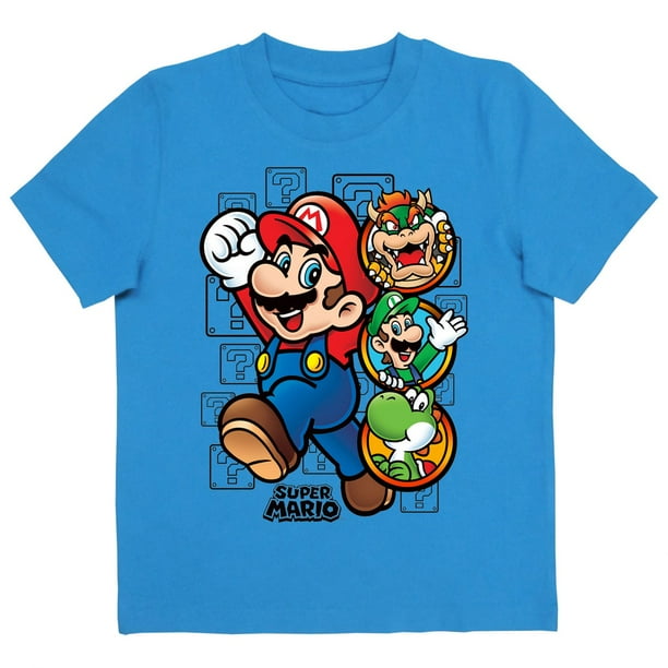 T-shirt à manches courtes pour garçons de Nintendo